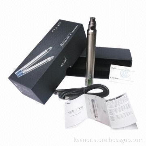 eGo V V2 Electronic Cigarette Starter Kit, 1,200mAh Battery Capacity, 132mm Length